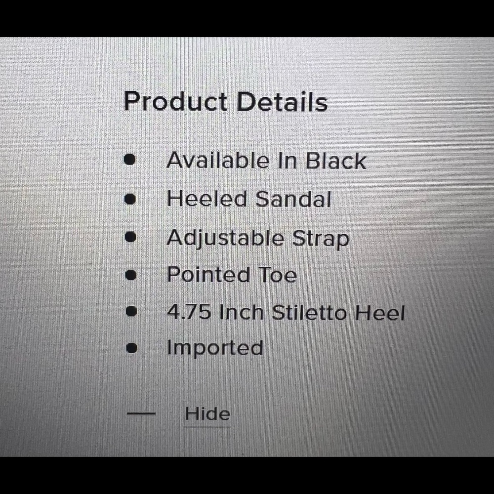 Fashion Nova Cheers To Me Heeled Sandal Black - Picture 5 of 5